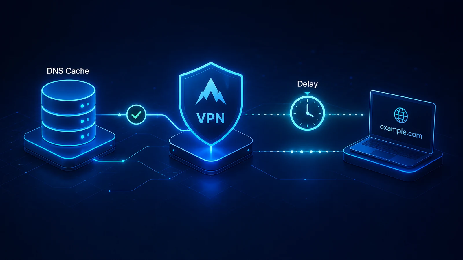 DNS Caching: Why Changes Don't Take Effect Immediately — Lisar article illustration