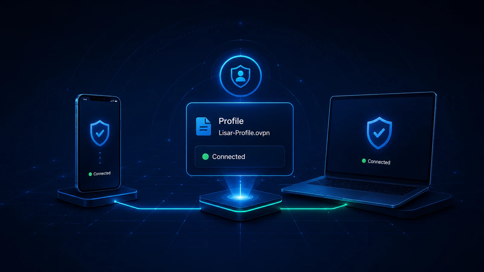Why the Same VPN Profile Can Behave Differently on a Phone and Laptop — Lisar article illustration